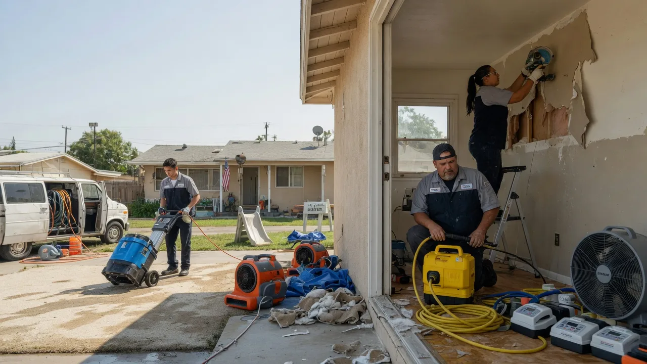 Water Damage Restoration in Blue Mountain, AR near me
